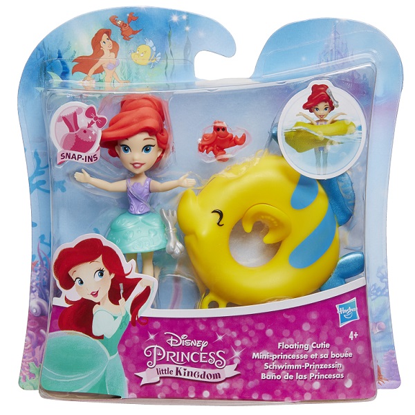 Мини-кукла Disney Princess, плавающая на круге  