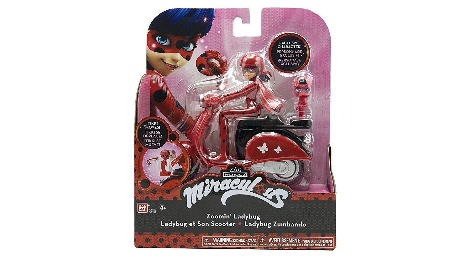 Игровой набор Miraculous – Леди Баг на скутере  