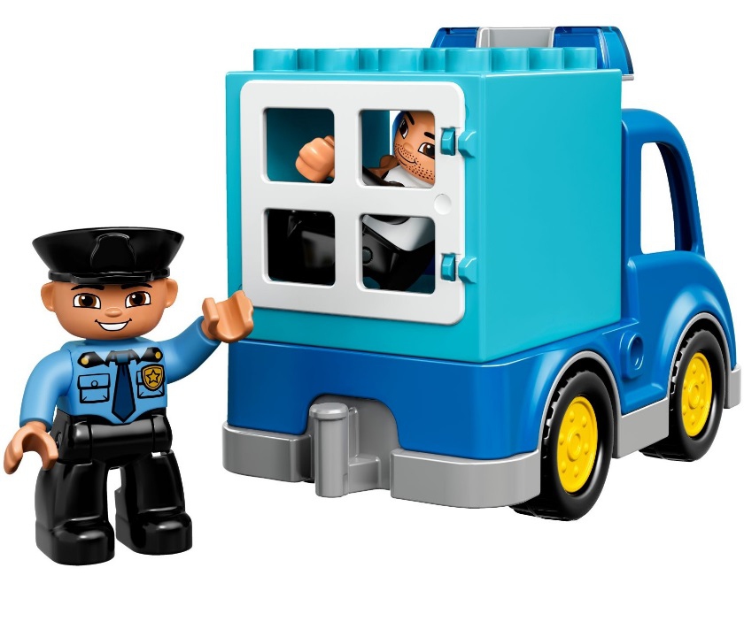 Lego Duplo. Полицейский патруль  