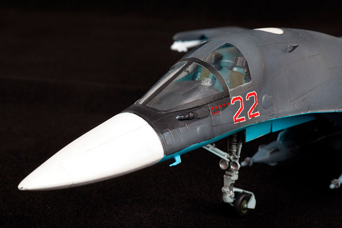 Сборная модель - Самолет Су-34  