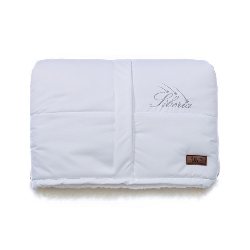 

Муфта меховая для коляски Nuovita Siberia Bianco Bianco/Белый