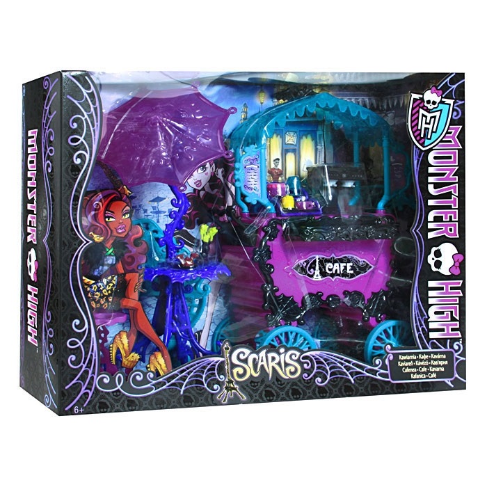 Школа монстров. Автомобиль или кафе MONSTER HIGH  