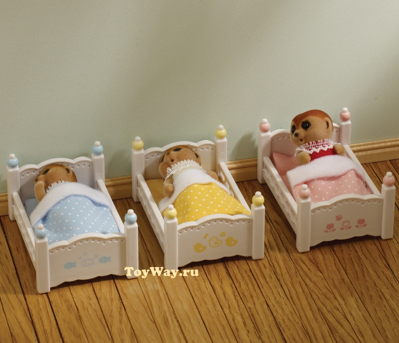 Sylvanian Families - Трехъярусная кровать  