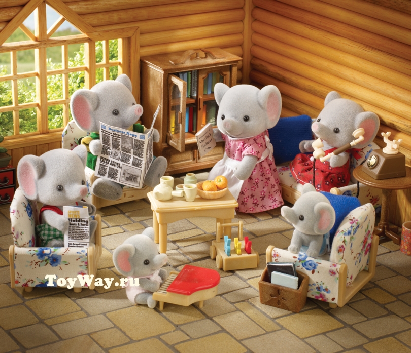 Sylvanian Families - Семья Слонов   