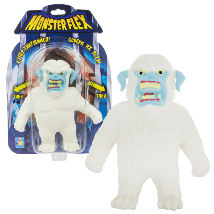 

Тянущаяся фигурка Monster Flex - Йети, 15 см