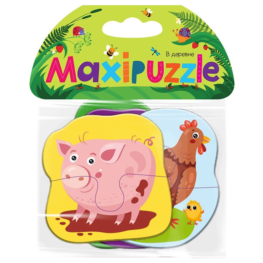 Maxi-пазлы - В деревне  