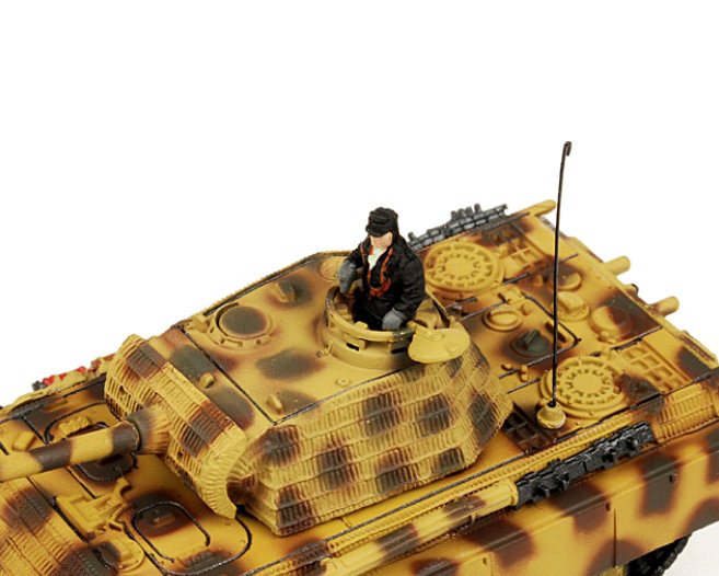 Диорама – немецкий танк Пантера 1944 года с набором солдат, 1:72  