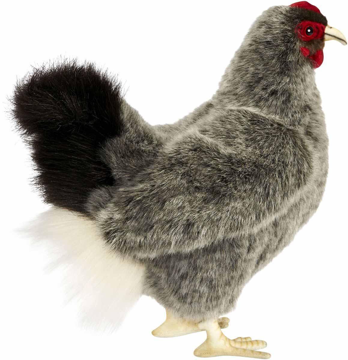 Мягкая игрушка – Серая курица, 30 см  