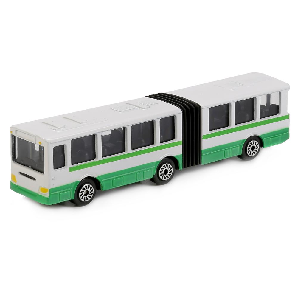 Металлическая модель – Автобус с гармошкой, 12 см  