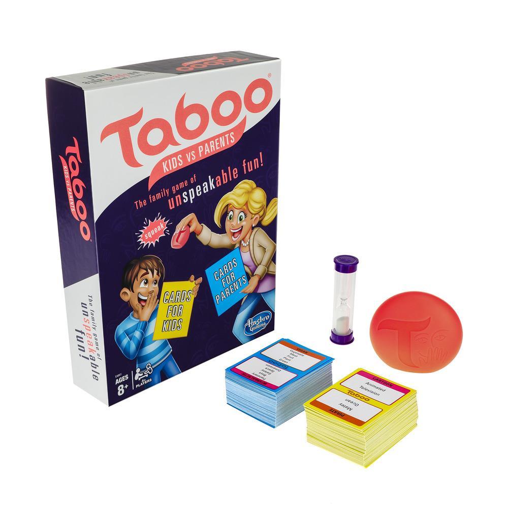

Hasbro Games. Игра настольная – Табу. Дети против родителей
