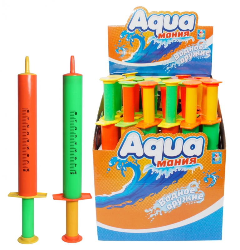 

Аквамания – Водяной шприц, помповый