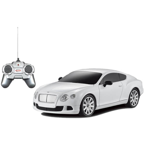 

Машина на р/у - Bentley Continental GT speed, белый, 1:24