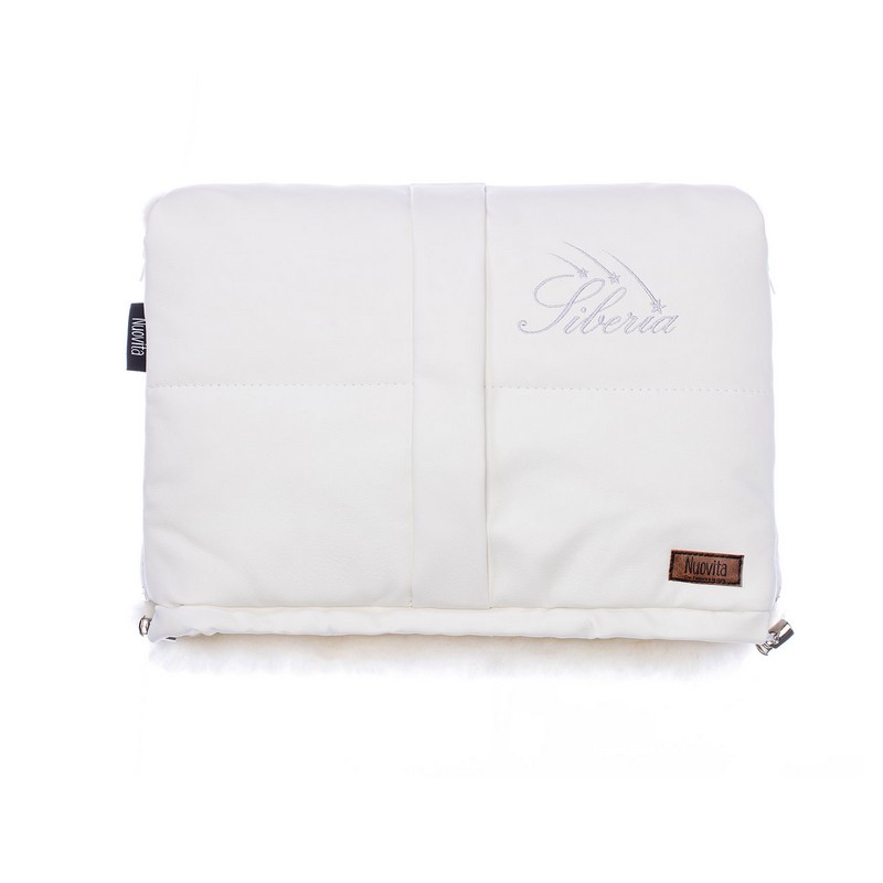 

Муфта меховая для коляски Nuovita Siberia Lux Bianco Bianco/Белый