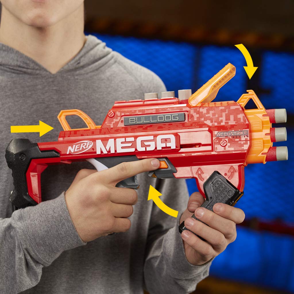 Бластер Nerf со стрелами - Мега Бульдог  