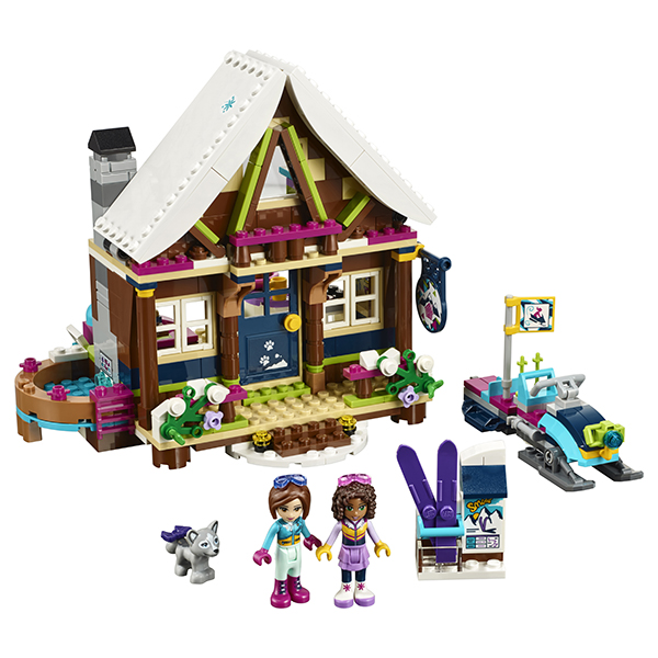 Конструктор Lego Friends. Горнолыжный курорт: шале  