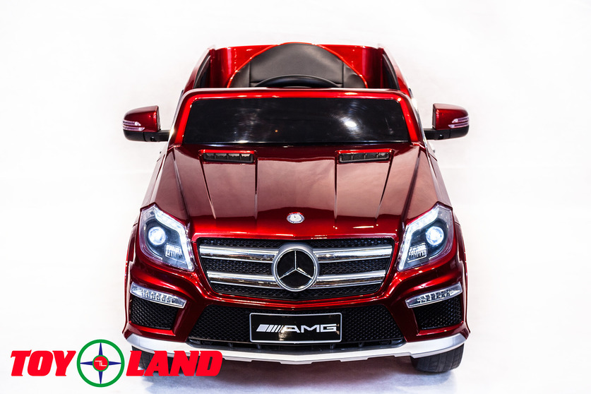 Электромобиль Mercedes-Benz GL63 красный  