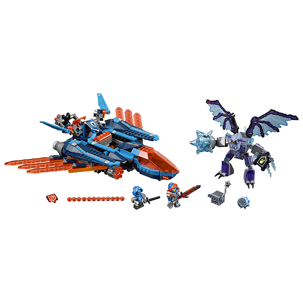 Lego Nexo Knights. Самолёт-истребитель Сокол Клэя  