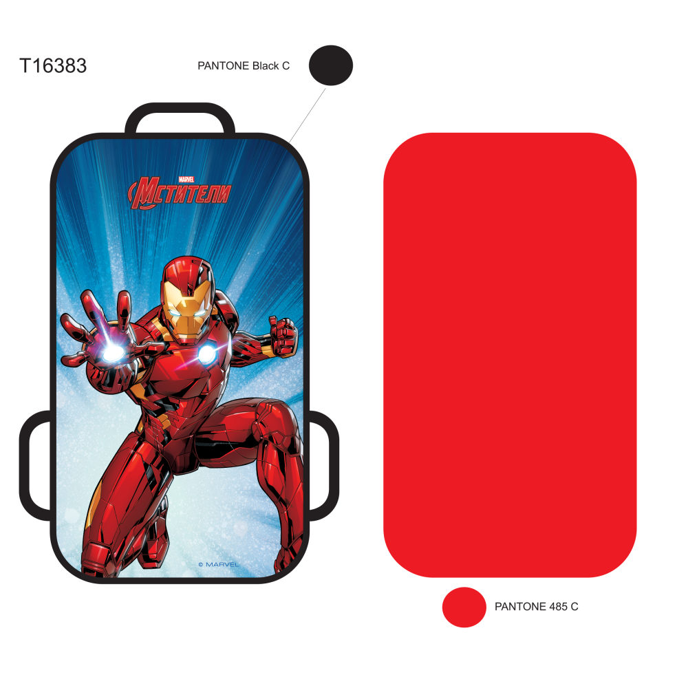 

Ледянка Marvel Железный Человек 72 х 41 см, прямоугольная