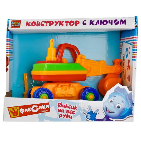 

Конструктор из серии Фиксики – Экскаватор, с отверткой и гаечным ключом