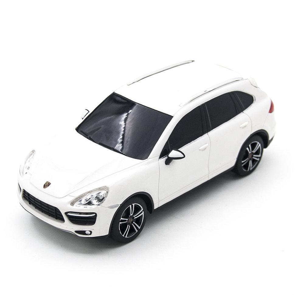 

Машина на радиоуправлении 27mhz Porsche Cayenne Turbo, цвет белый, 1:24