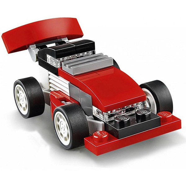 Lego Creator. Красная гоночная машина  