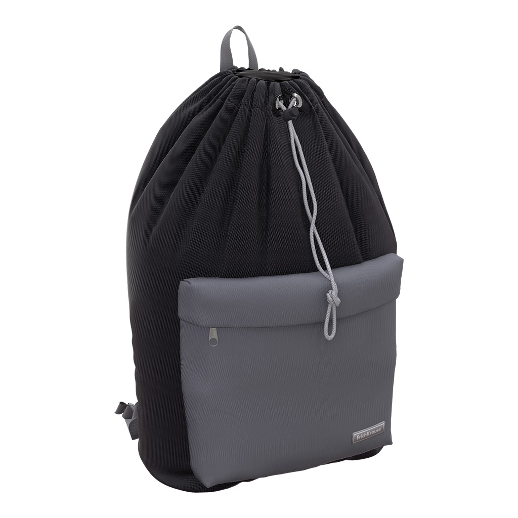 

Рюкзак на шнурке Erich Krause EasyLine 16L Black-Grey