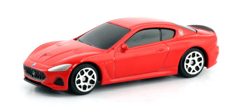 

Металлическая машина - Maserati GranTurismo MC 2018, 1:64, красный