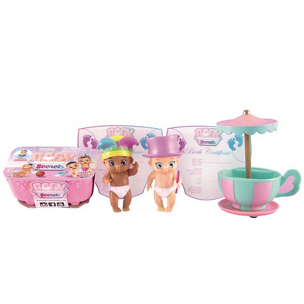 

Игровой набор Бэби Секрет – Куклы с каруселью, 6 см