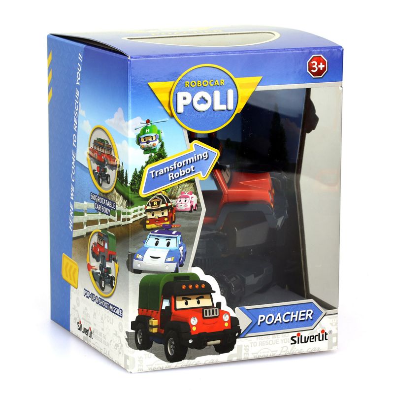 Poli Robocar. Почер-трансформер  