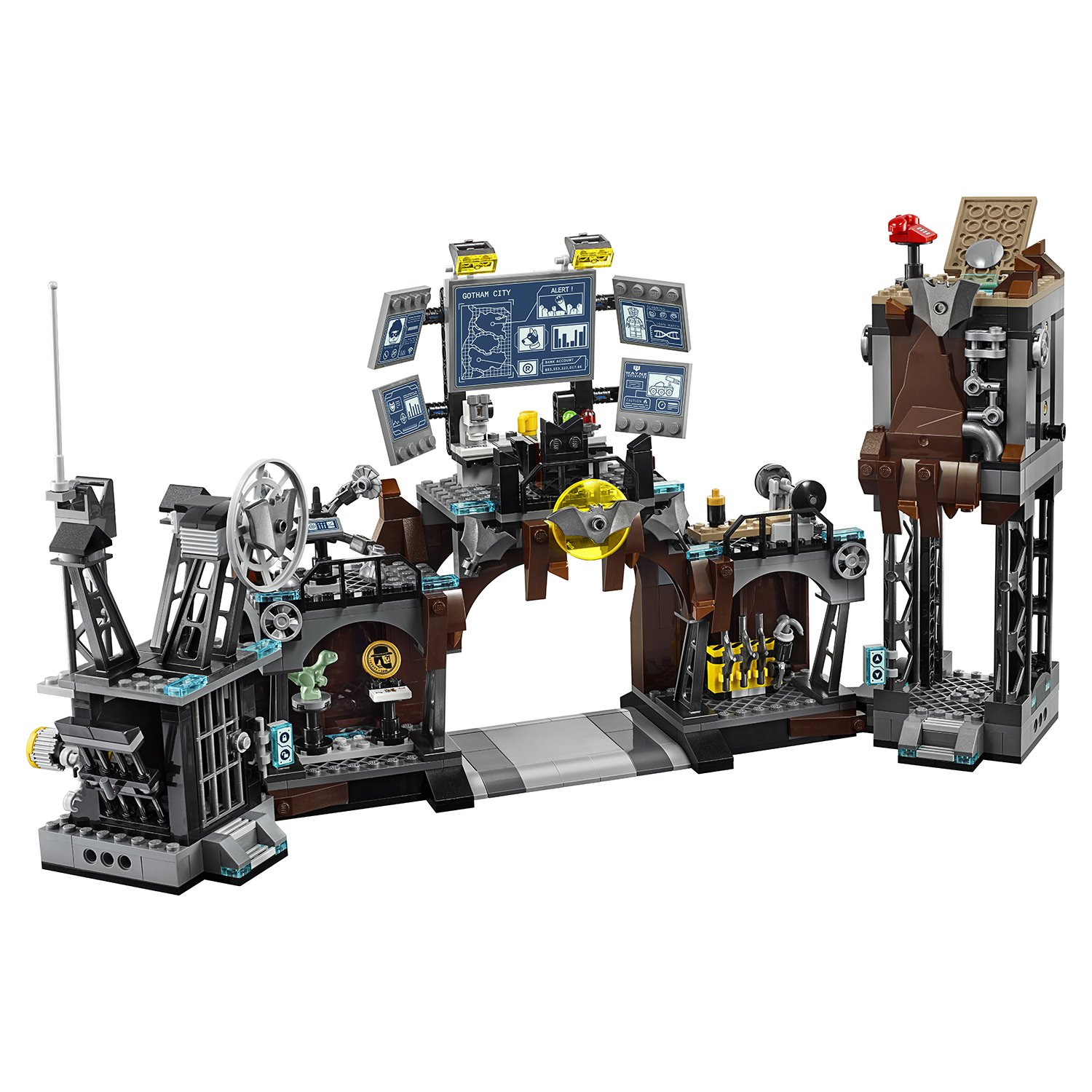 Конструктор Lego Супер Герои - Вторжение Глиноликого в бэт-пещеру  