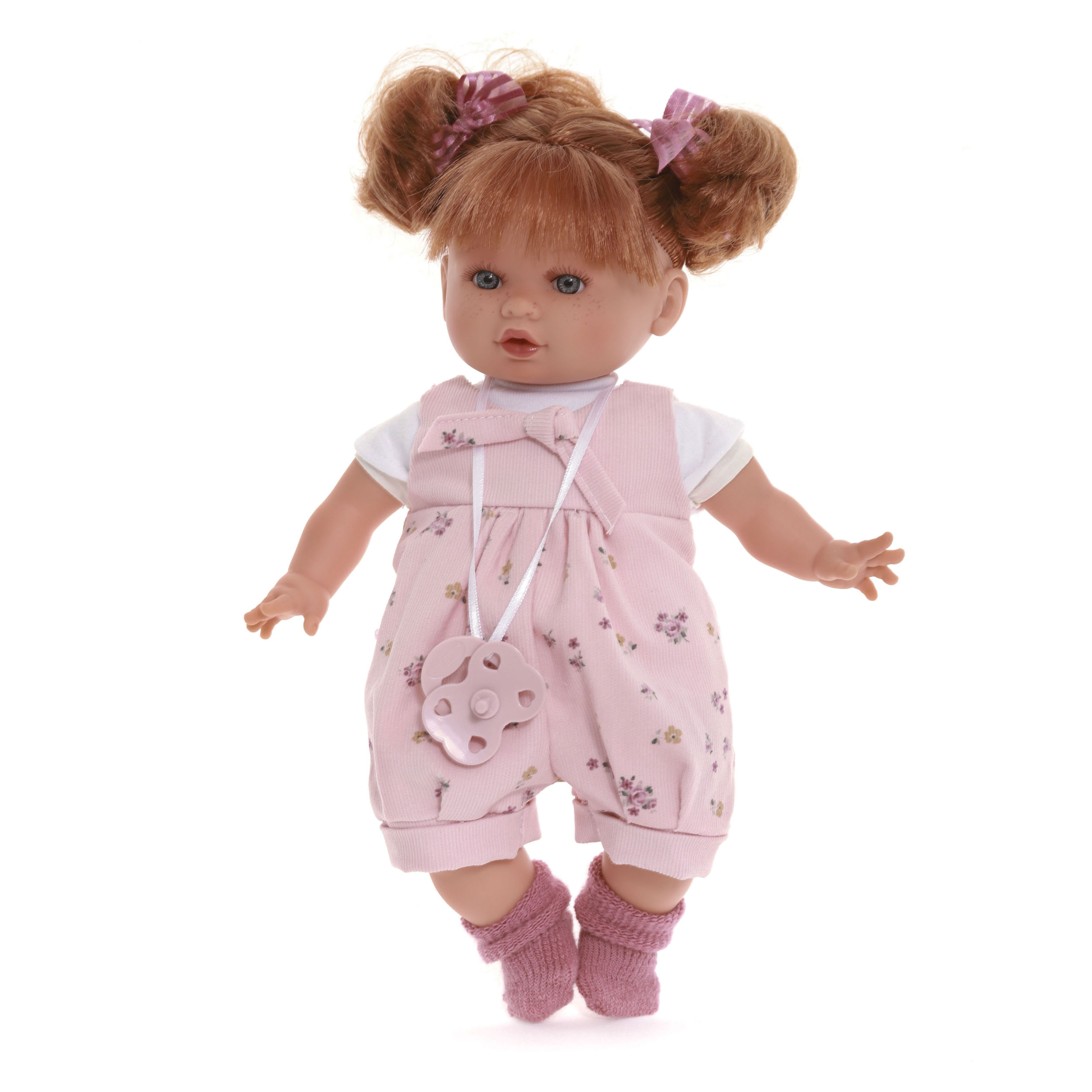 Кукла озвученная Оливия в розовом 30 см плачет мягконабивная  