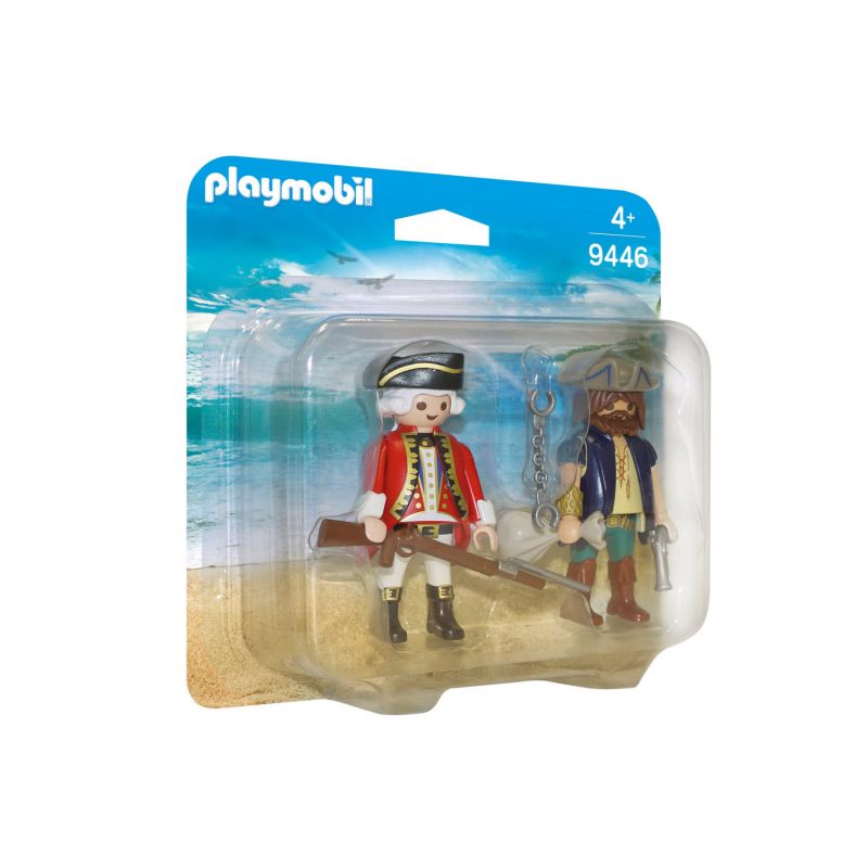 

Конструктор Playmobil. ДУО. Пират и солдат