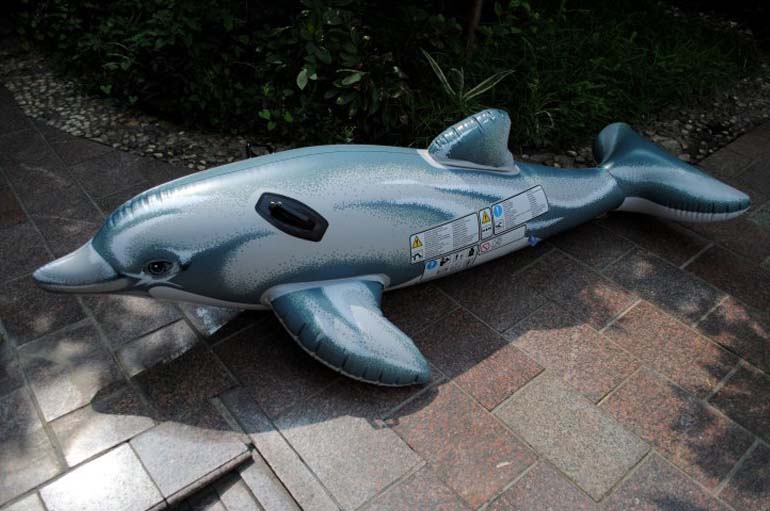 Надувной плотик – Дельфин, 175 х 66 см  