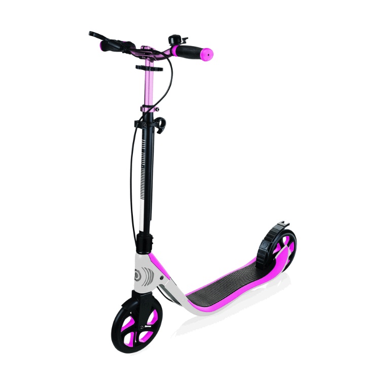 

Самокат Globber One Nl 205 Deluxe, бело-розовый
