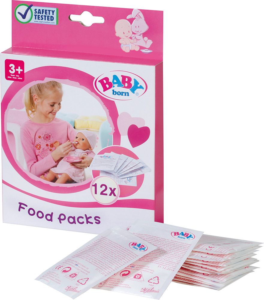 

Игровой набор детского питания для куколки BABY born