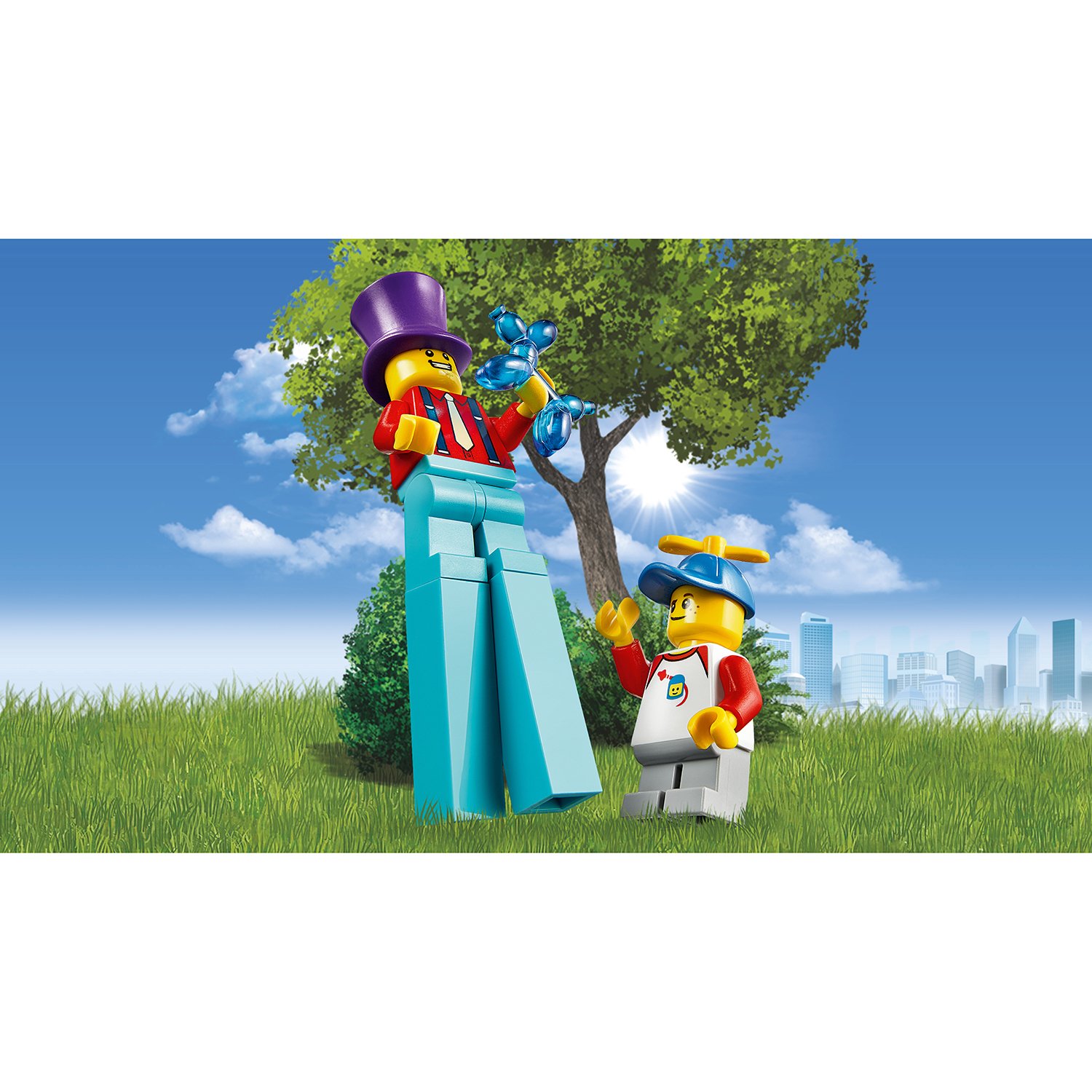 Конструктор Lego Город - Комплект минифигурок Весёлая ярмарка  