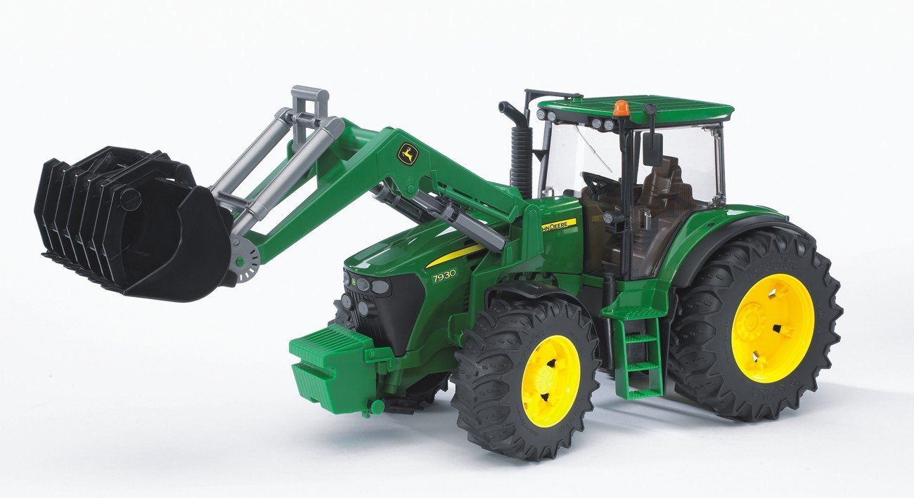 Трактор Bruder John Deere 7930 с ковшом  