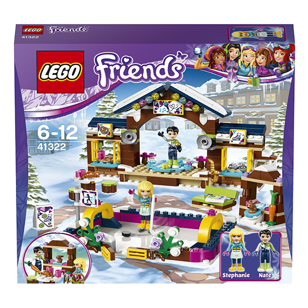 Конструктор Lego Friends. Горнолыжный курорт: каток  