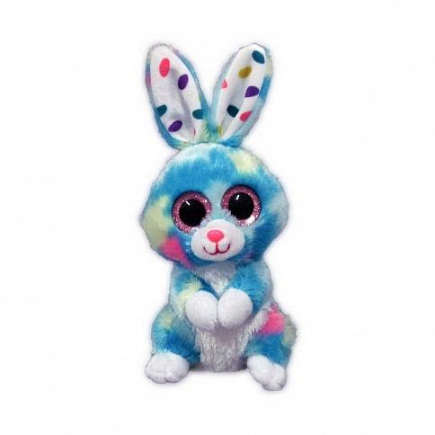 Мягкая игрушка - Кролик голубой, 15 см  