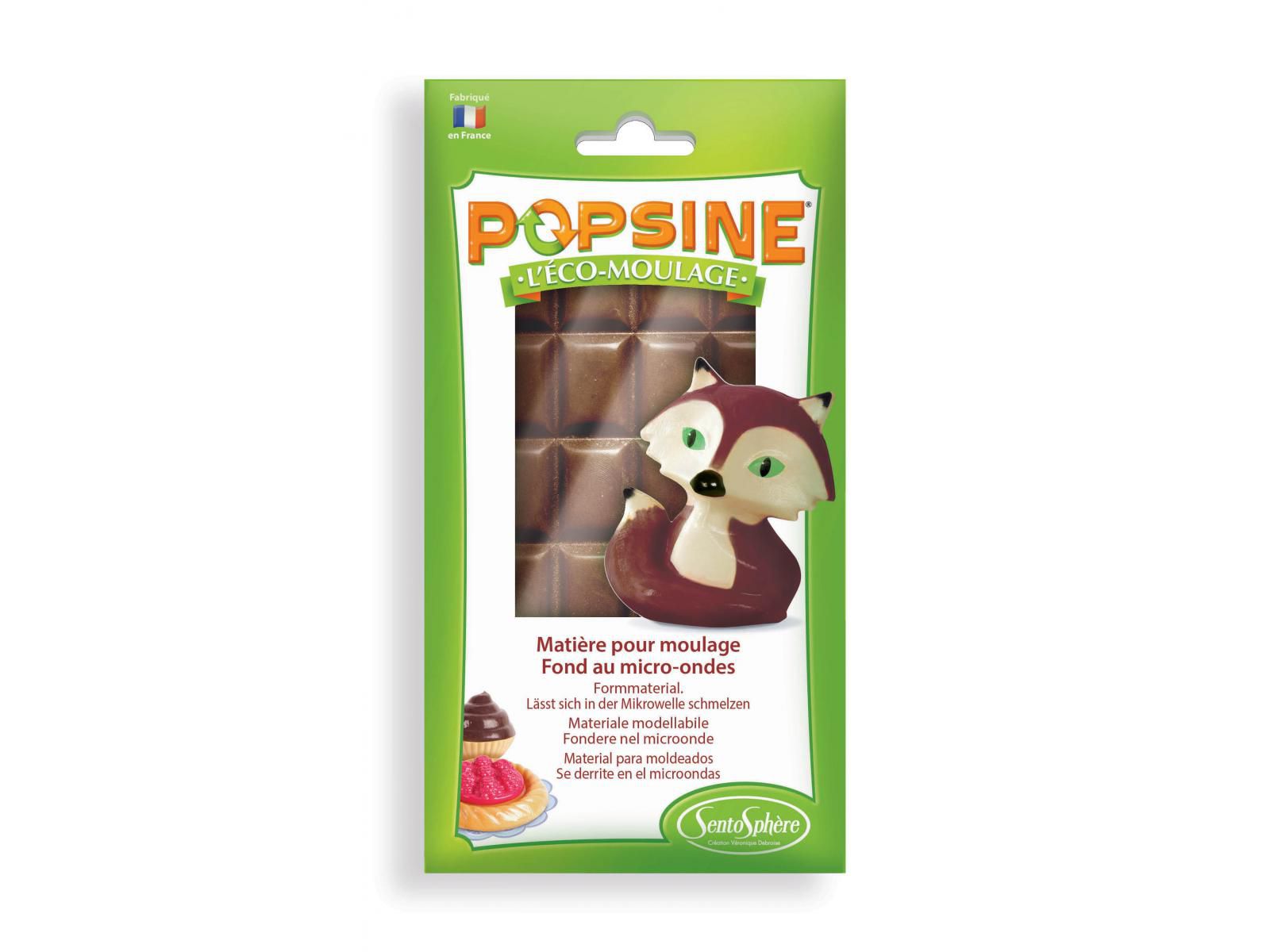 

Дополнительный набор для творчества - Popsine, черный шоколад 110 г