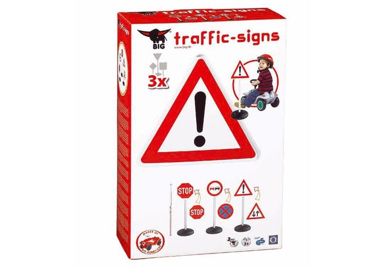 Big-Traffic-Signs - игрушечные дорожные знаки, высота 69 см.  
