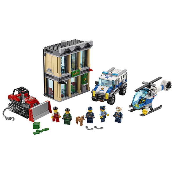 LEGO City. Ограбление на бульдозере   