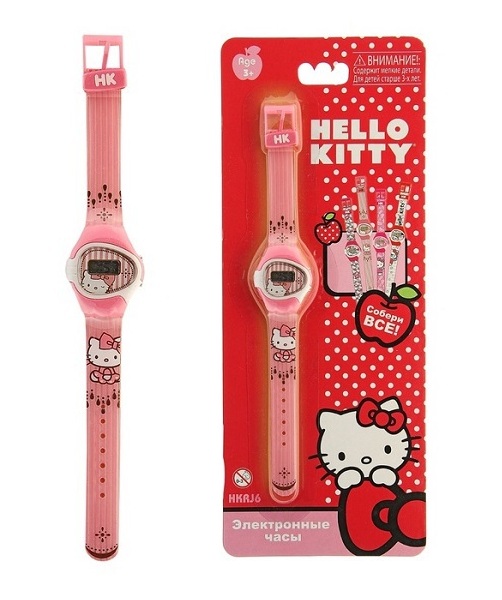 Часы наручные электронные Hello Kitty  