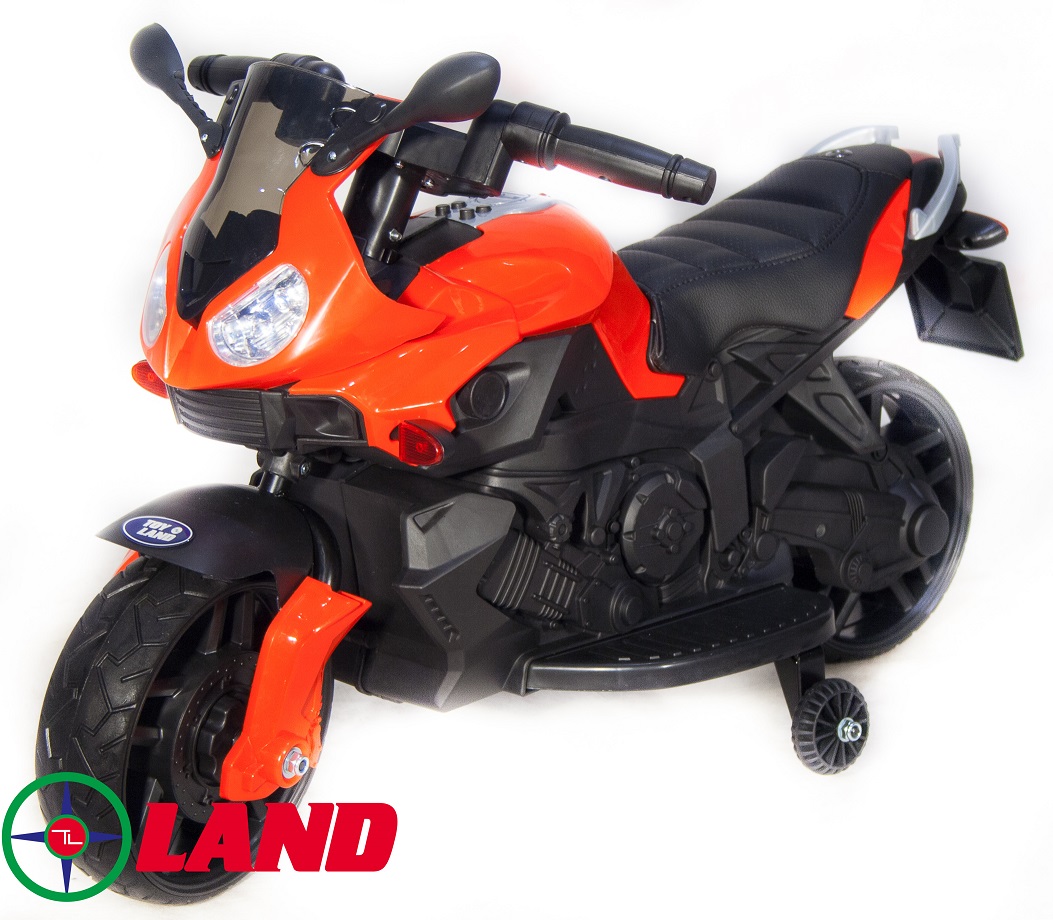 

Детский электромотобайк ToyLand Moto JC 917 красного цвета