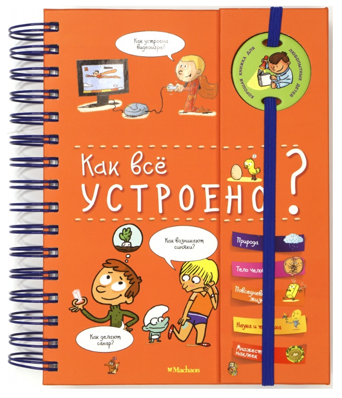 

Книга из серии Хорошая Книжка - энциклопедия на пружине Как всё устроено