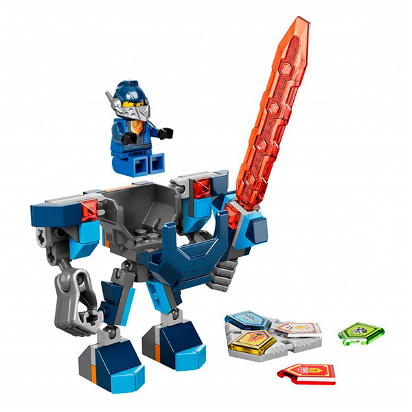 Lego Nexo Knights. Боевые доспехи Клэя  