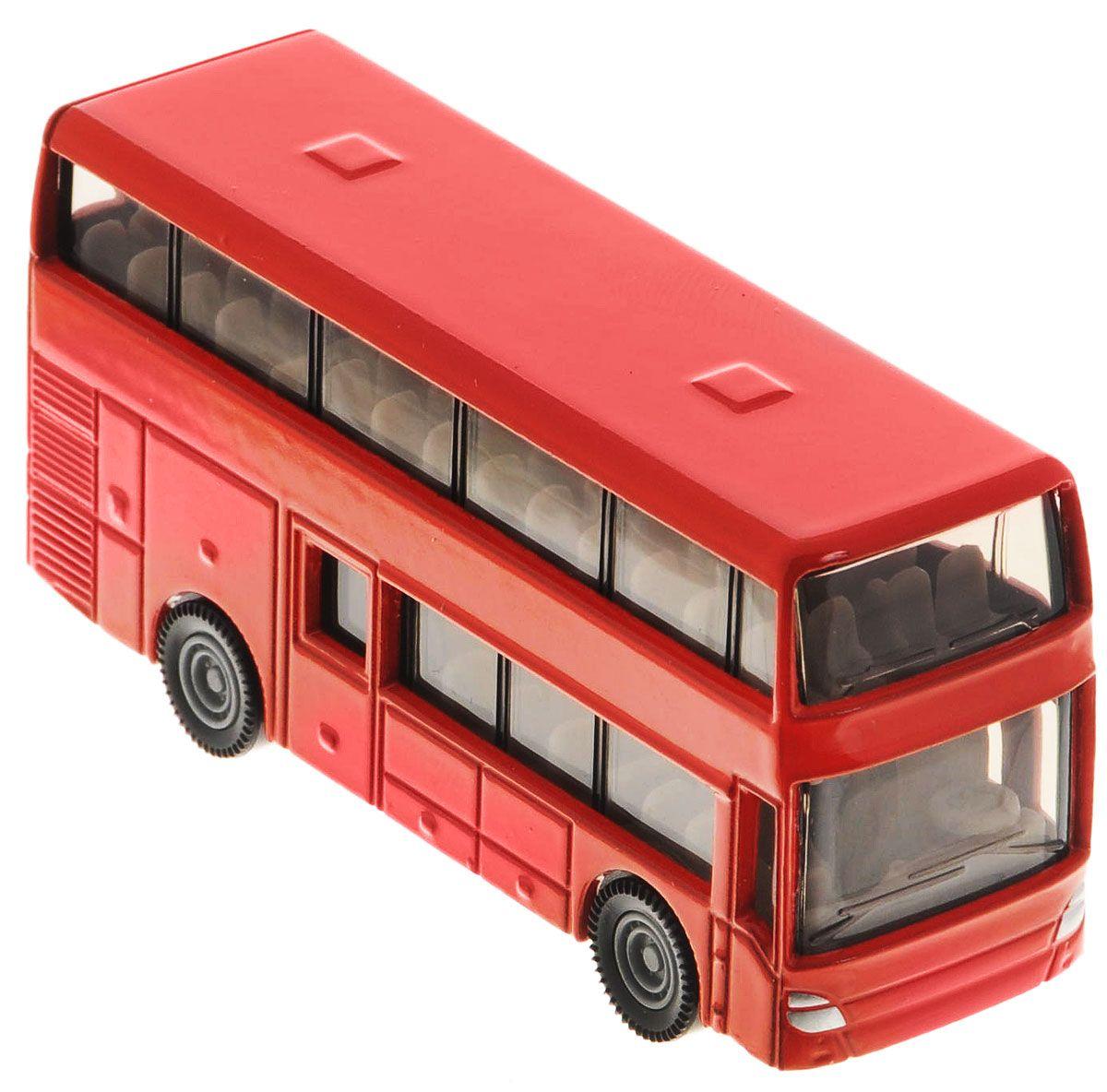Металлическая модель - Двухэтажный автобус  