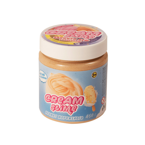 

Cream-Slime с ароматом мороженого, 450 г