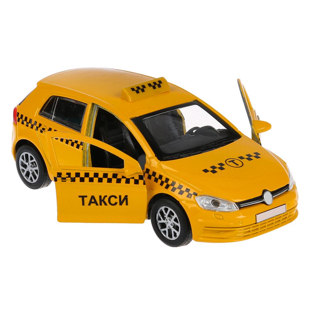 Металлическая инерционная машина - Такси, 12 см  
