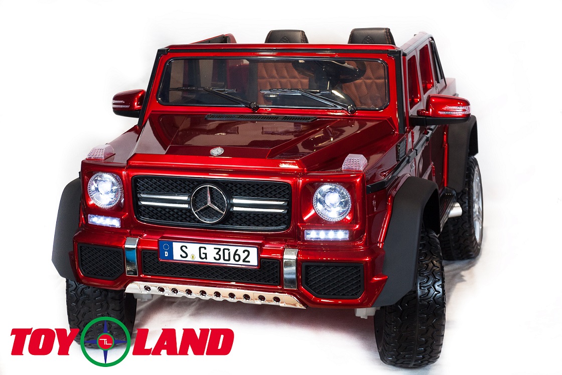 

Электромобиль ToyLand Mercedes-Benz Maybach G650 AMG красного цвета